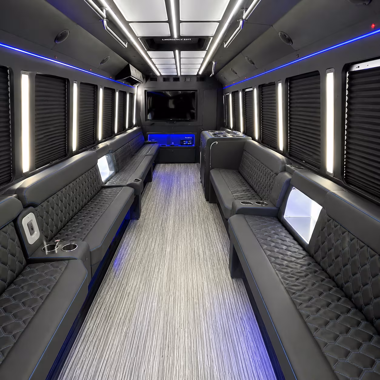 murfreesboro party bus rental interior
